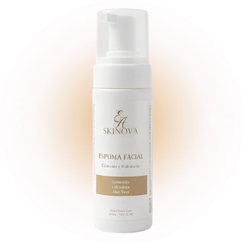 Produto Espuma Limpeza Facial Skinova